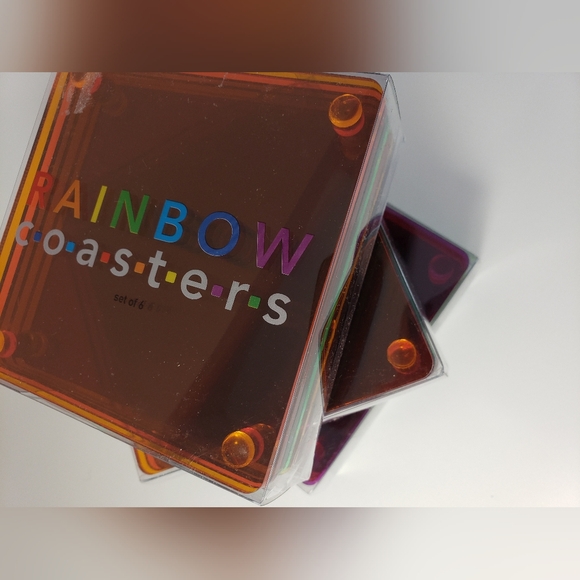 18 RAINBOW ๐ Coasters - Three Sets Of 6 - Picture 7 of 14